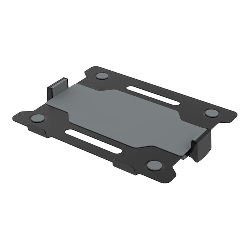 Dual Monitor Arm with Laptop Tray, Gas Spring Mount for 13–32 Inch Screens, Full Motion Adjustable Stand, VESA 75x75/100x100 Compatible, Clamp & Grommet Base, Supports 2 Monitors + Laptop