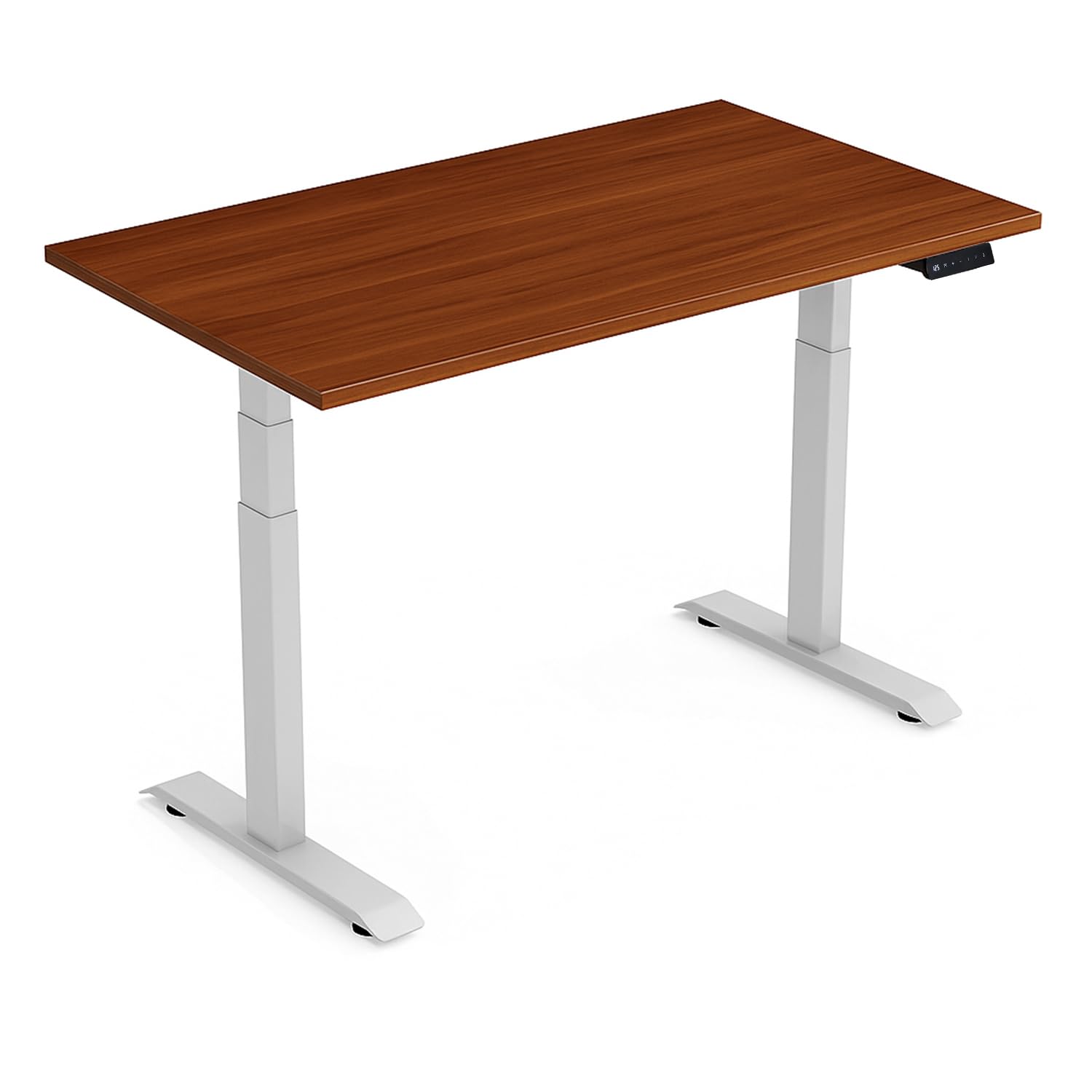 Dual Motor Standing Desk with 25mm Pre Drilled Tabletop 120kg Weight Capacity + Free Headphone & Cup Holder and Cable Management  - Verto Series