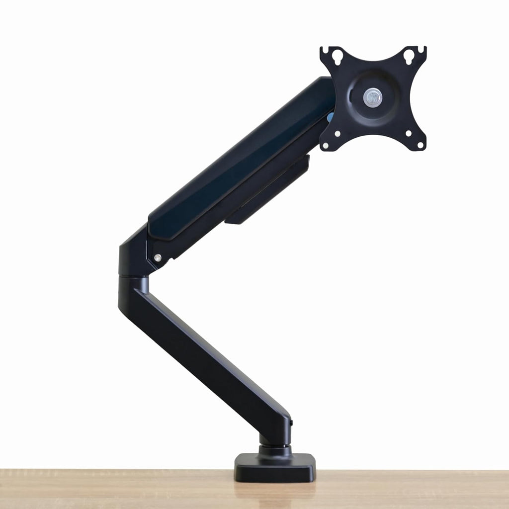 Gas Spring Single Monitor Arm Full Motion Flexibility for 13 to 30 Inch Monitor Weight Capacity 9kg - TDS100