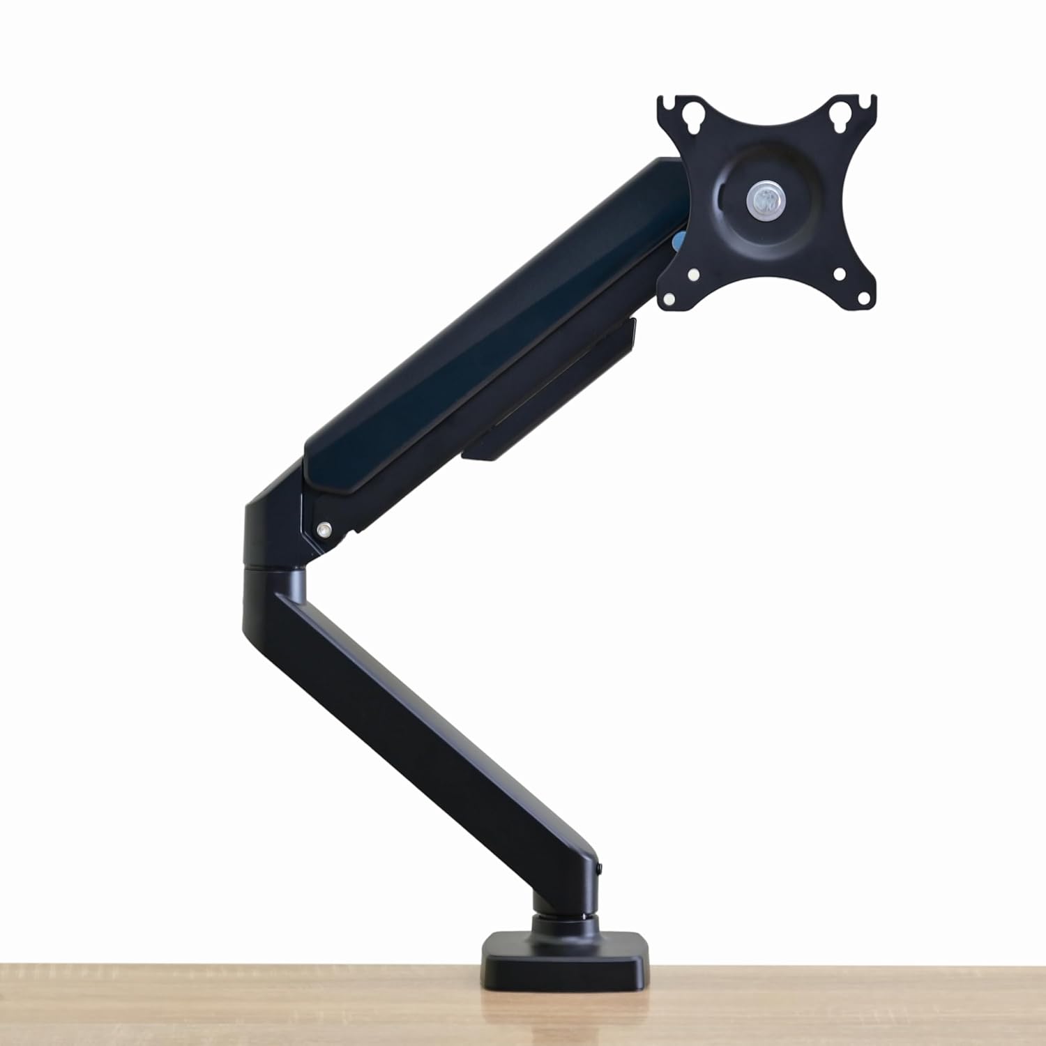 Gas Spring Single Monitor Arm Full Motion Flexibility for 13 to 30 Inch Monitor Weight Capacity 9kg - TDS100