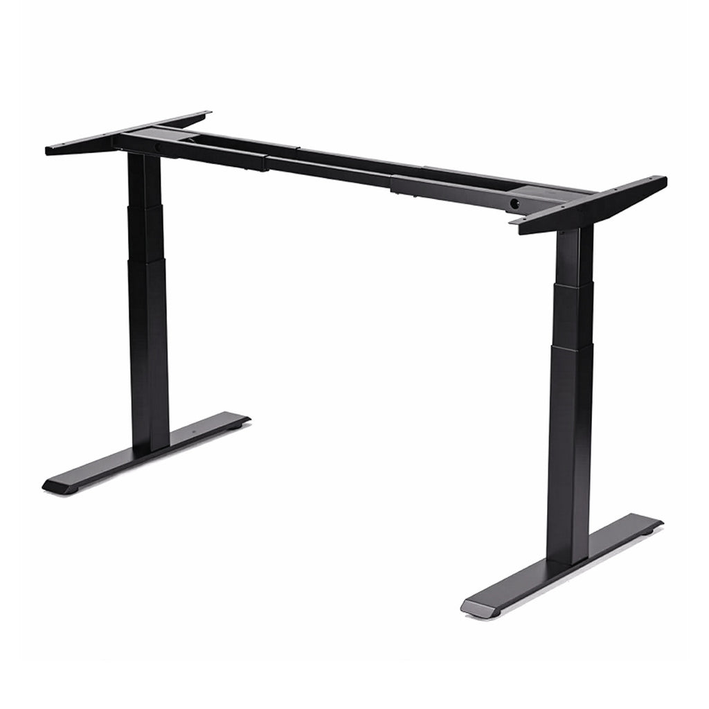 Dual Motor Standing Desk with 25mm Pre Drilled Tabletop 120kg Weight Capacity + Free Headphone & Cup Holder and Cable Management  - Verto Series