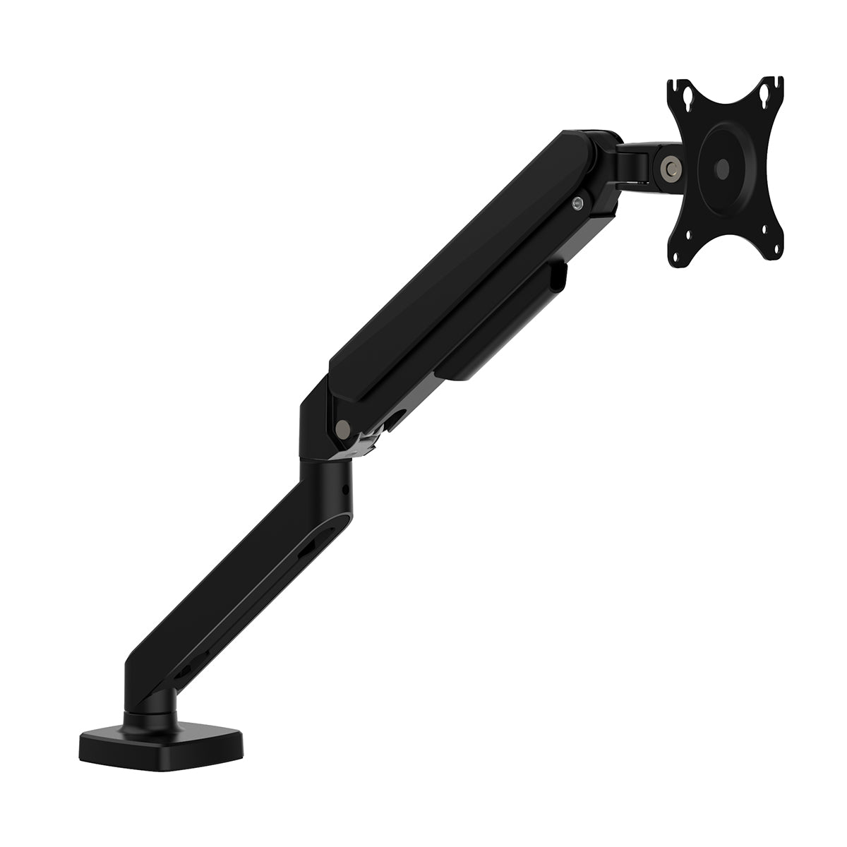 Gas Spring Single Monitor Arm Full Motion Flexibility for 13 to 30 Inch Monitor Weight Capacity 9kg - TDS100
