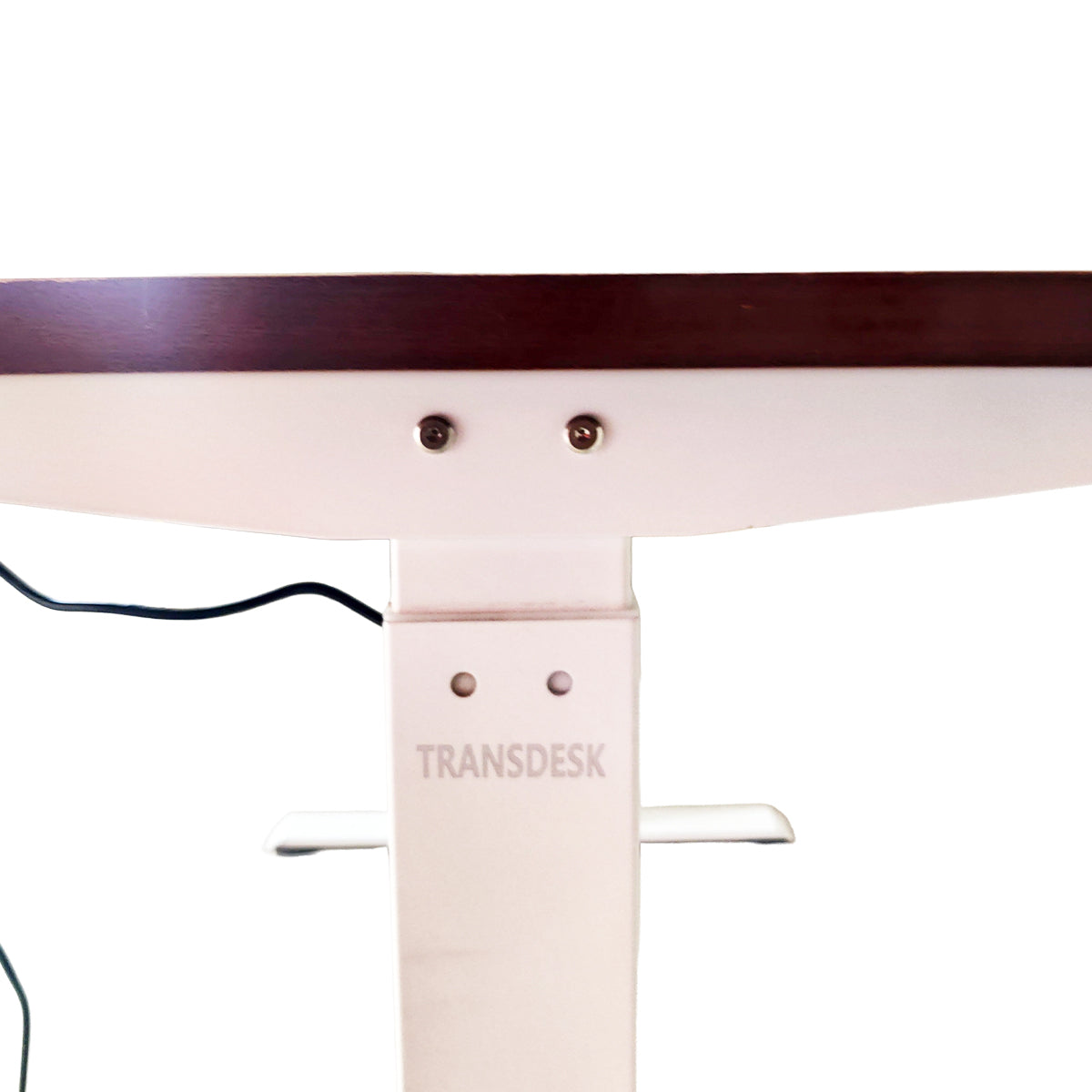 Single Motor Standing Desk with 25mm Pre Drilled Tabletop 80kg  Weight Capacity + Free Headphone & Cup Holder and Adaptor Hanger - Pulse Series